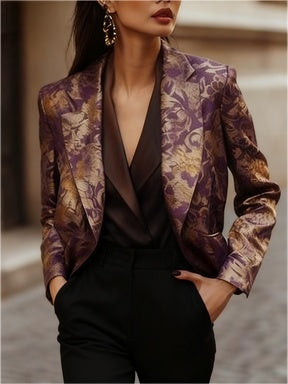 Casual Retro Stand Collar Coat