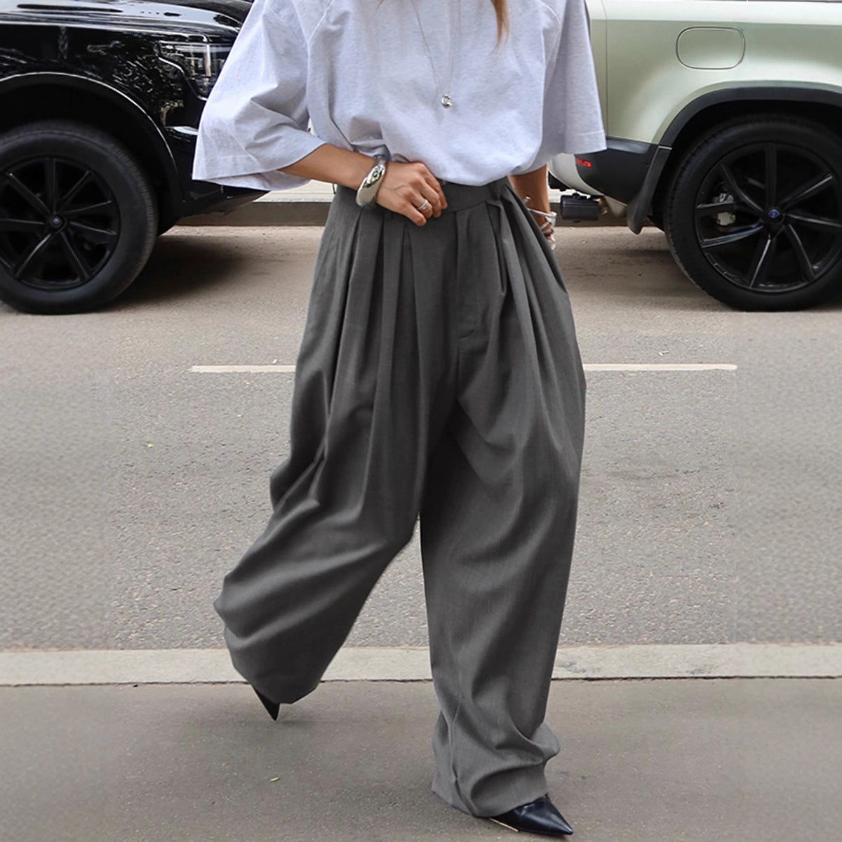 Casual Loose Wide Leg Women's Clothing