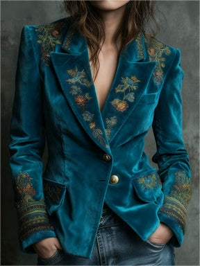 Casual Retro Stand Collar Coat