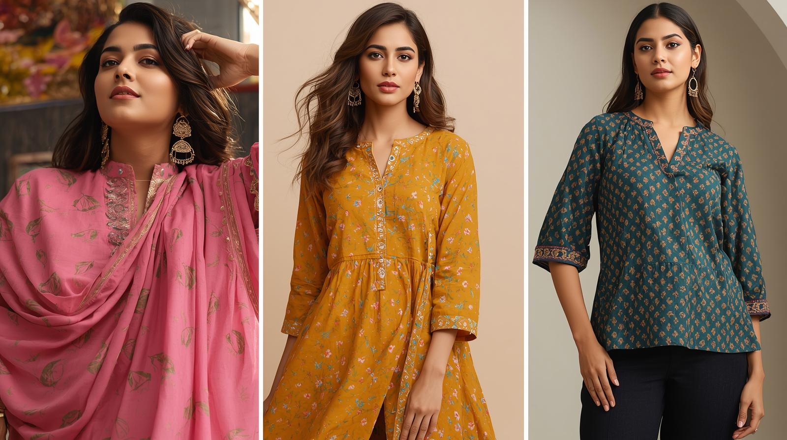 Ladies Kurti – Elegant Cotton Wear